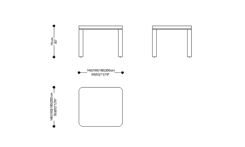 Image of the complete dimensions of the product